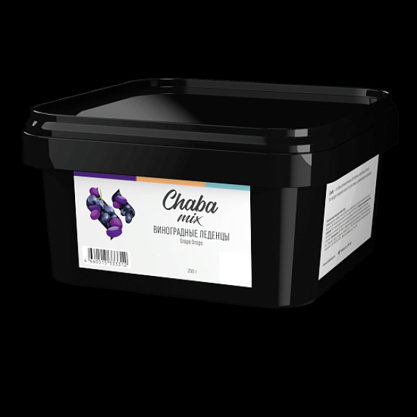 Безникотиновая смесь Chaba Mix Grape Drops Виноградные Леденцы 200 грамм в Екатеринбурге