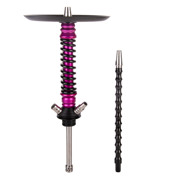 Кальян Mamay Customs Coilover Mini  Розовый Лак Чёрный в Екатеринбурге