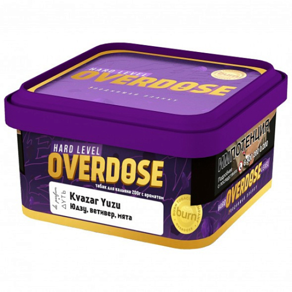 Табак Overdose Kvazar Yuzu 200 грамм в Екатеринбурге