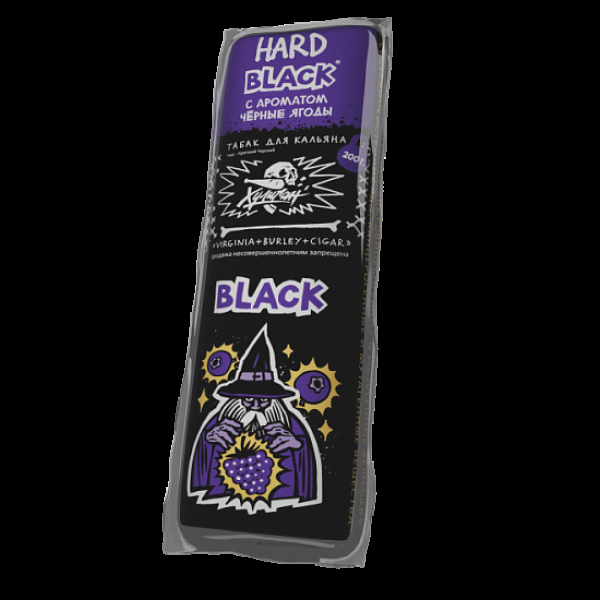 Табак Хулиган Hard Black Черные Ягоды 200 грамм в Екатеринбурге