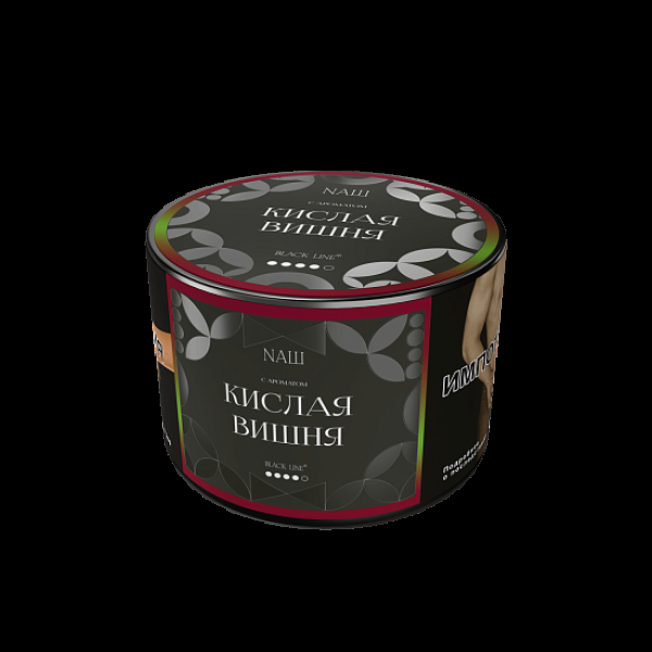Табак Nаш Black Кислая Вишня 40 грамм в Екатеринбурге