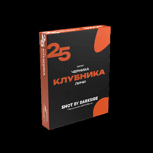 Табак Darkside Shot Клубника Черника Личи 25 25 грамм в Екатеринбурге