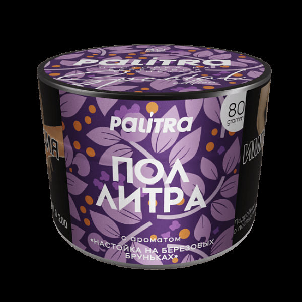 Табак Palitra Пол Литра Настойка На Березовых Бруньках 80 грамм в Екатеринбурге