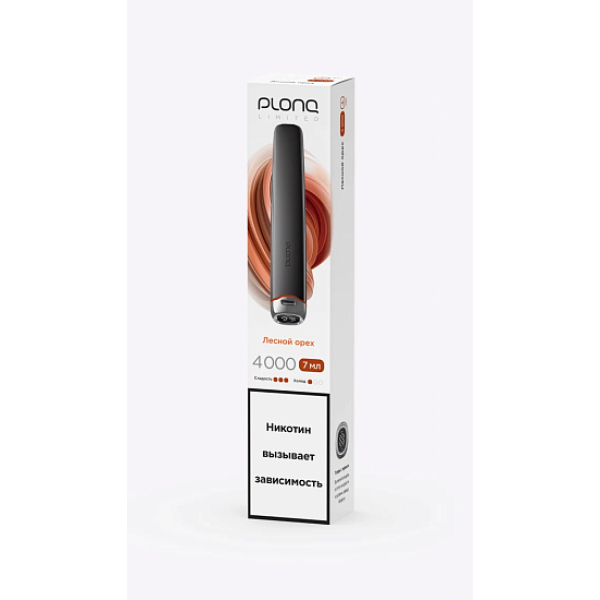 Электронка Plonq Plus Pro Black Лесной Орех 4000 затяжек в Екатеринбурге