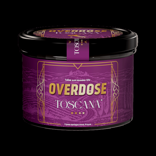 Табак Overdose No Aroma Италия Toscana 125 грамм в Екатеринбурге