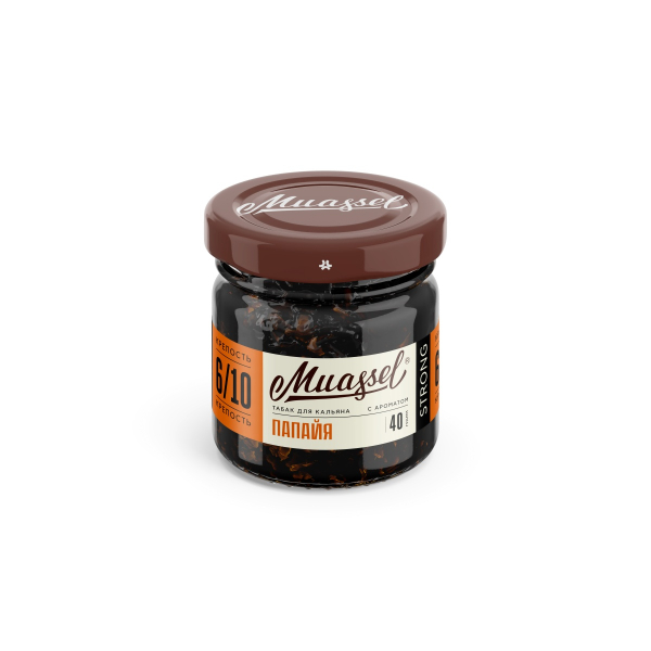Табак Muassel Extra Strong Папайя 40 грамм в Екатеринбурге