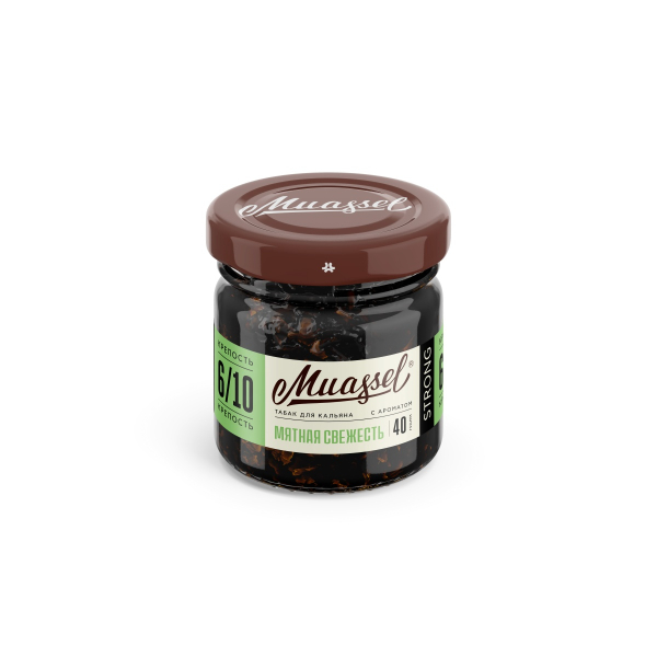 Табак Muassel Extra Strong Мятная Свежесть 40 грамм в Екатеринбурге