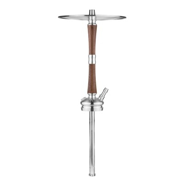 Кальян Hoob Go Pro Wood American Walnut Stainless Steel в Екатеринбурге